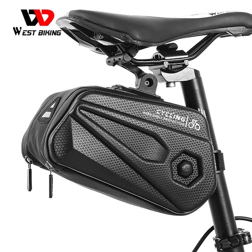 WEST BIKING Bicycle Saddle Bag Waterproof MTB Road Bike Cycling Seat Tail Bag - Picture 3 of 117