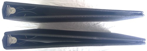 2 Vtg Wilson Jones Heavy Duty Rnd Ring Binder 3-Ring 1" Capacity 34564 Top Mount - Picture 8 of 14