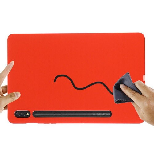 For Samsung Galaxy Tab S9 S9+ Ultra S9 FE+ Case Shockproof Liquid Silicone Cover - Picture 61 of 64