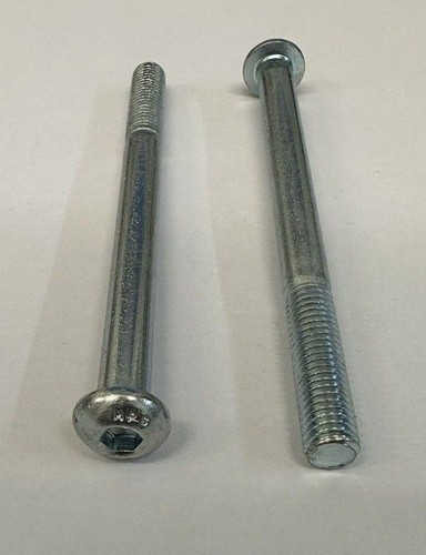 M8, LONG, Button Head Socket Screws, High Tensile 10.9, Self Colour/ BZP. - Picture 6 of 6