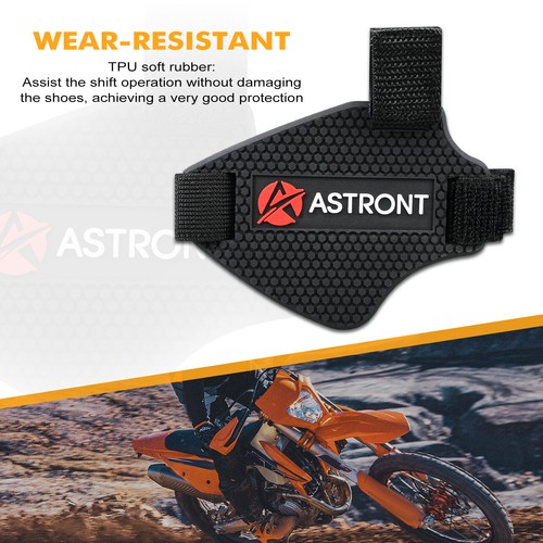 Motorcycle Shift Shoe Boot Guard Cover Protector Gear Shifter Pad Soft Rubber - Bild 6 von 11