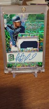 2019 PANINI SPECTRA FERNANDO TATIS JR ROOKIE AUTO PATCH GREEN SCOPE SP#/25 🔥