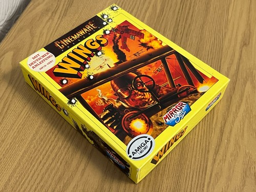 Amiga Cinemaware Wings ( German Version ) - Working -👽👾Retro Gift Idea👾👽 - Afbeelding 16 van 24