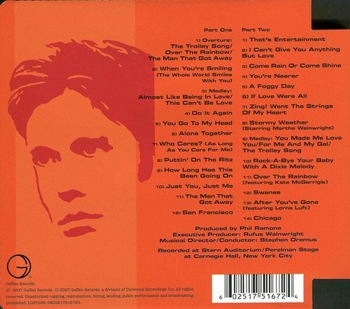 Rufus: Rufus Does Judy At Carnegie Hall - CD - Bild 2 von 2