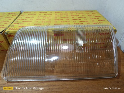 Mercedes Benz W126 SE SEL 560SEL 500SEL 380 Euro Headlights Lens BOSCH OEM NOS - Picture 4 of 12