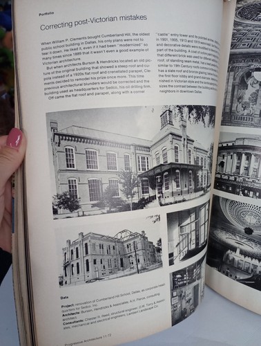 PROGRESSIVE ARCHITECTURE MAGAZINE NOV 1972 Beaux Arts St. Louis Preservation - Picture 15 of 23
