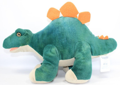 Build A Bear Green STEGOSAURUS DINOSAUR 12'' Tall 18'' Long Plush Stuffed Animal