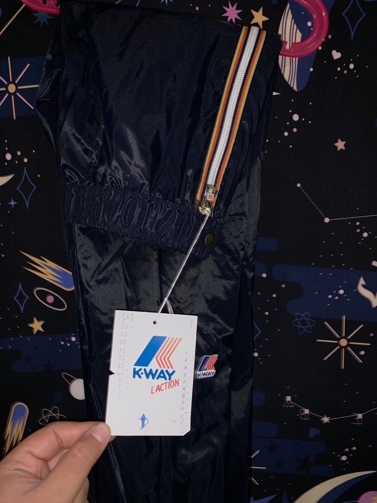 BELLISSIMO FONDO DI MAGAZZINO PANTALONE K-WAY TAGLIA SMALL MADE IN ITALY 90'S IT BELLISSIMO FONDO DI MAGAZZINO PANTALONE K-WAY TAGLIA SMALL MADE IN ITALY 90'S IT