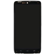 LCD Digitizer Frame Assembly for Motorola XT1254 Droid Turbo Black Glass Screen