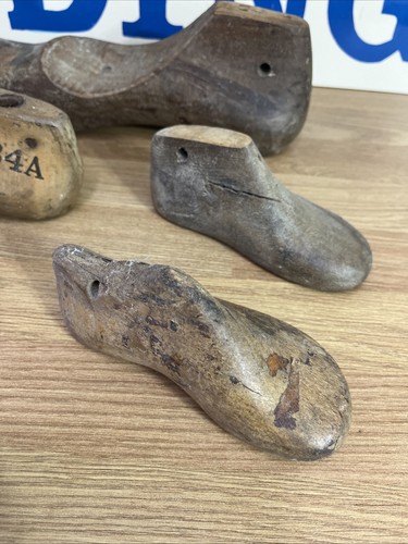 Job Lot Vintage Cobblers Wooden Shoe Forms / Lasts / Moulds x 6 - Picture 7 of 13