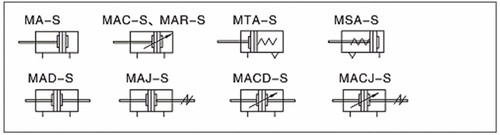 MA Series Bore 16-40mm Double Acting Air Mini Pneumatic Cylinder With Magnetic - Picture 48 of 64