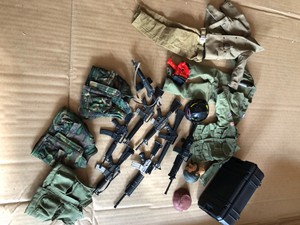 Lot 15pcs GI JOE Soldier 1//6 Custom Clothes Dress for 12/'/' Dragon BBI Doll