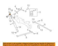 TOYOTA LEXUS OEM Suspension Components Shock Cushion 03-09 GX470 4Runner 06-07