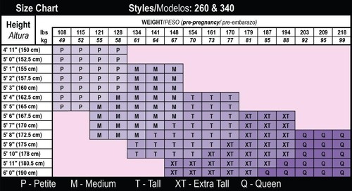 GABRIALLA Maternity Graduated Compression Pantyhose H-260 Medium Beige 20-22MMHG - Picture 3 of 3