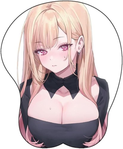 Anime Mouse pad Marin Kitagawa Anime Design 3D Ergonomic Mouse Pad with Wrist Re - Picture 43 of 54