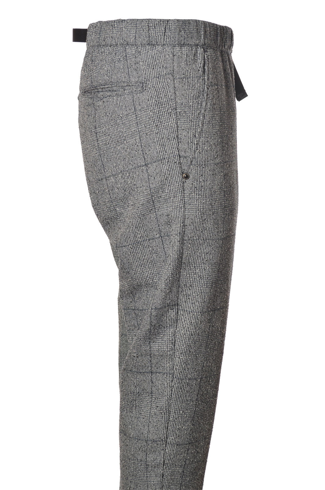 pantalone morbido in fantasia check da Uomo White Sand Taglia 48-50 Colore Blu