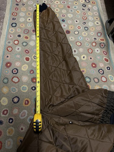 Vintage Quilted Pants 1960-70s Men 38x30 Outdoors Hunting - Picture 10 of 11