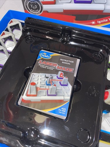 Laser Maze Beam Bending Logic Board Game - Single Player - by ThinkFun Complete - Picture 5 of 10