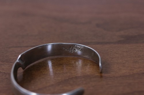 Sterling Silver Mexico TN-24 Cuff Bracelet- 14046 - Picture 5 of 5