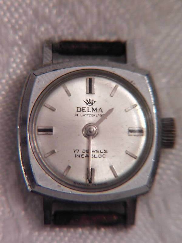 RETRO DELMA OF SWITZERLAND 17 JEWELS LADIES WATCH eBay