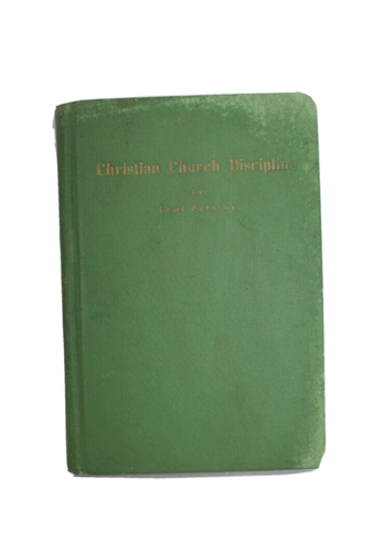 VTG Book Christian Church Discipline Translated from Swedish by Paul B Peterson