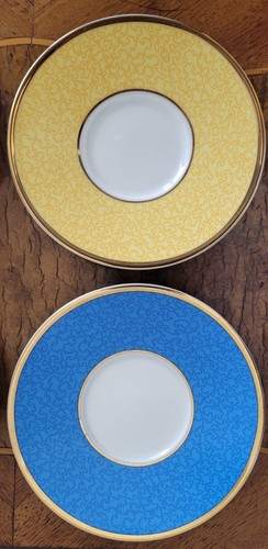 RARE Vintage Royal Worcester Expresso Coffee Cups Saucers Queen's 80th Birthday - Picture 5 of 19
