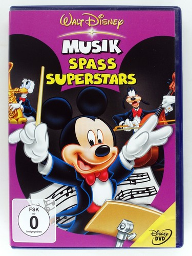 Musik Spaß Superstars - Walt Disney - Donald Duck, Goofy, Pluto, Micky Maus
