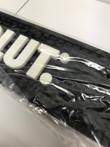 ABSOLUT VODKA Black & White Rubber Spill Bar Rail Mat BRAND NEW 21" FREE SHIP - Picture 4 of 4