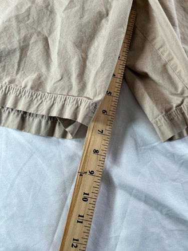 Columbia Washed Out Shorts Flat Front Khaki Tan Size 44 Men's Comfy - Picture 6 of 12