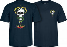 Powell Peralta Mike McGill SKULL AND SNAKE Skateboard T Shirt NAVY
