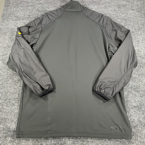 Missouri Tigers Mizzou Jacket Windbreaker Mens XL Extra Large Gray Nike 1/4 Zip - Picture 14 of 16