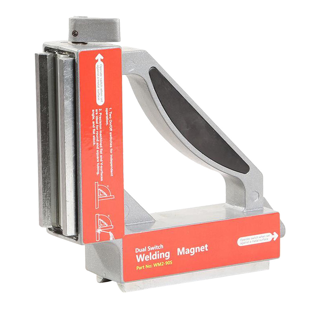 Welding Magnet Dual Switch Holder Soldering Welding Corner Holder 90° Welding Magnet Dual Switch Holder Soldering Welding Corner Holder 90°