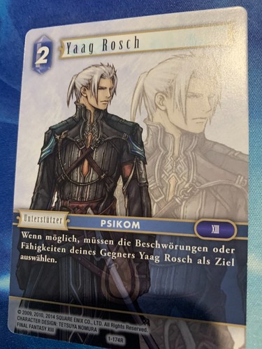 GERMAN FFTCG Opus 1 Singles - You Choose! - Final Fantasy Wave 2 - All Rarities! - Picture 167 of 179