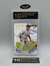 2019 Bowman Draft Tampa Bay Rays WANDER FRANCO #BD-93 rookie RC mint card LRG 10
