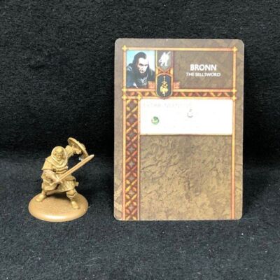 Kickstarter Exclusive - CMON - A Song of Ice and Fire - Bronn - Figure & Card