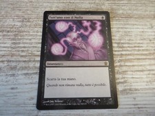 1x One with Nothing - Saviors of Kamigawa - NM - Italian - OOP MTG