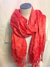 Jones New York Wrap Scarf Pashmina W201112 Sweet Apricot  New w/ Tags