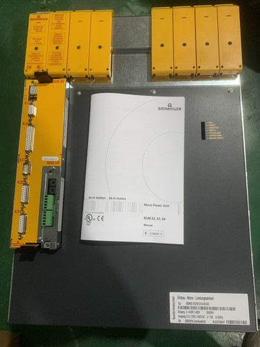 NUEVO BAUMULLER BUM62-075/97,5-54-M-030 Servo Drive Bandeja de Entrada Garantía - Imagen 2 de 2