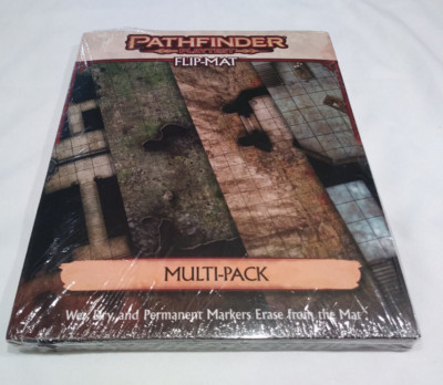Pathfinder Flip-Mat Multi-Pack, Paizo Games 2018, 24'' x 30'', RPG NOS SEALED!