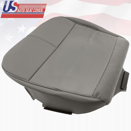 For 1998 1999 Ford Econoline E-250 Extended Driver Bottom vinyl Seat cover gray - Picture 4 of 7