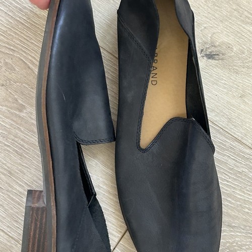 Mocassini Lucky Brand Cahill taglia 10 scarpe nere in pelle ballerine comode classiche - Foto 4 di 7