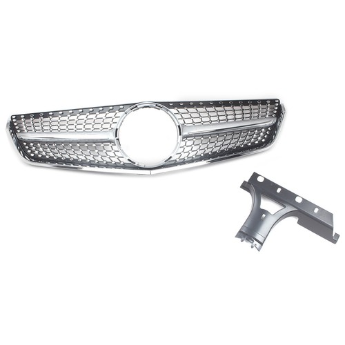 Fit Mercedes Benz W207 C207 E Coupe Class 2009-13 E350 E550 Front Bumper Grille - Picture 5 of 12