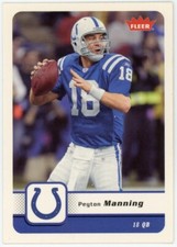 2006 Fleer #41 Peyton Manning Indianapolis Colts Football Card