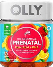 OLLY The Essential Prenatal Gummy Multivitamin - 60 Gummies