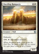 Dazzling Ramparts - Foil x1 - Khans of Tarkir - NM-Mint, English - Khans of Tark