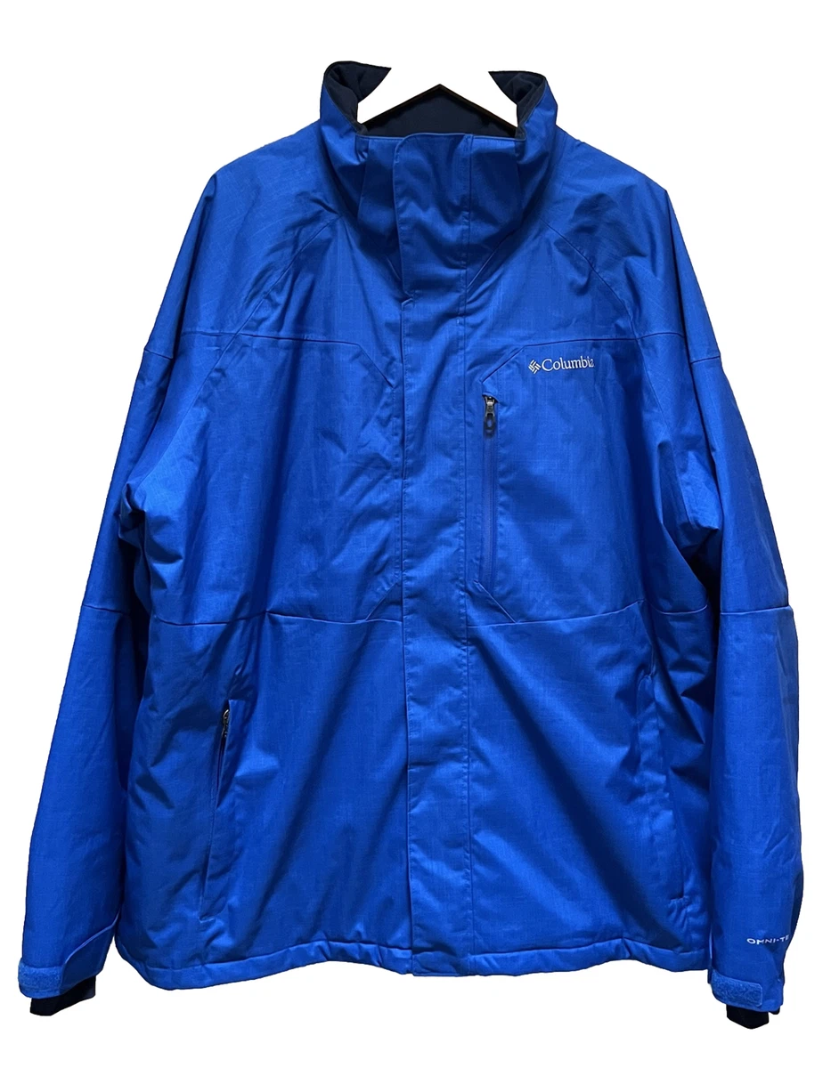 Columbia Men s Alpine Action Insulated Ski Jacket Blue Color Size