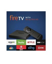 Amazon Fire TV 2nd Generation Media Streamer Player 4K Ultra HD. Factory Refurb