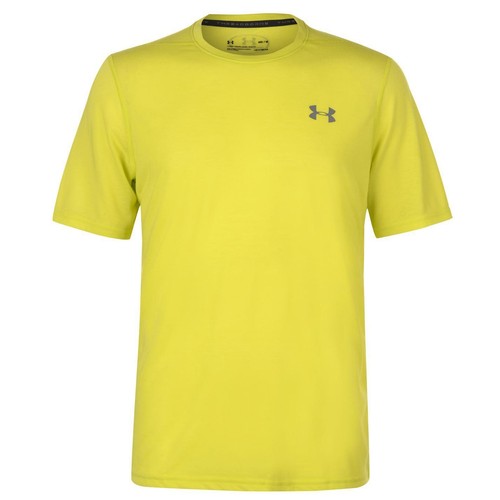 125863 Camiseta de hombre de deporte Under Armour amarilla para rrWqdHP