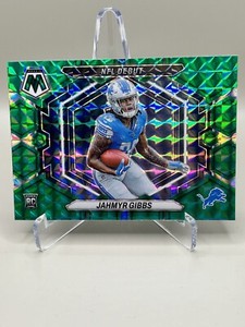 2023 Panini Mosaic - NFL Debut Green Mosaic Prizm #ND-10 Jahmyr Gibbs (RC)