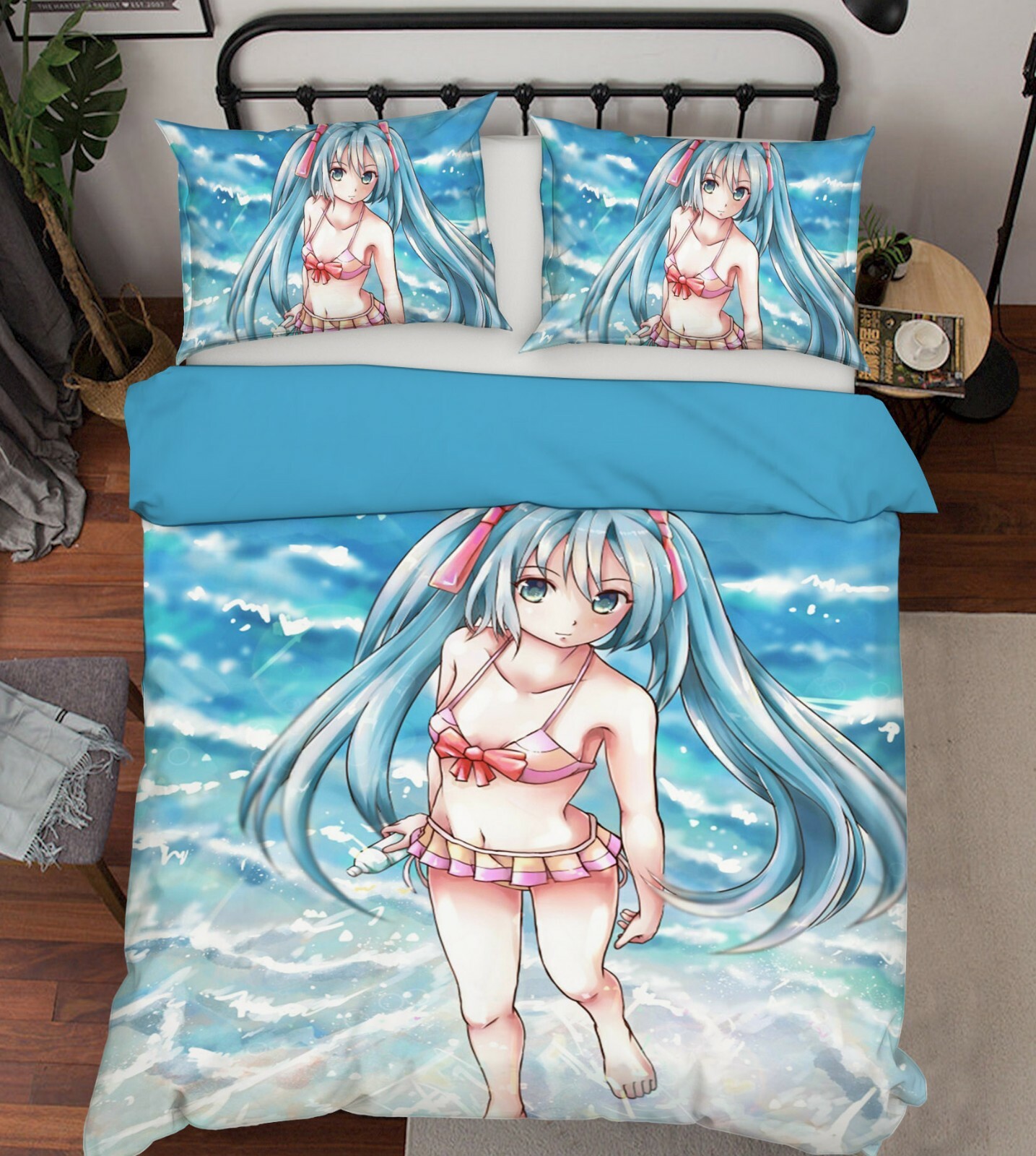 3D Sea Water Swimsuit N764 Japan Anime Bed Pillowcases Quilt Cover Duvet Amy 3D Sea Water Swimsuit N764 Japan Anime Bed Pillowcases Quilt Cover Duvet Amy